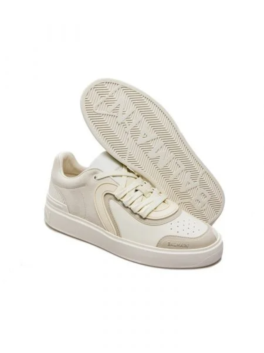 Кроссовки Balmain B-skate Low Top Белые
