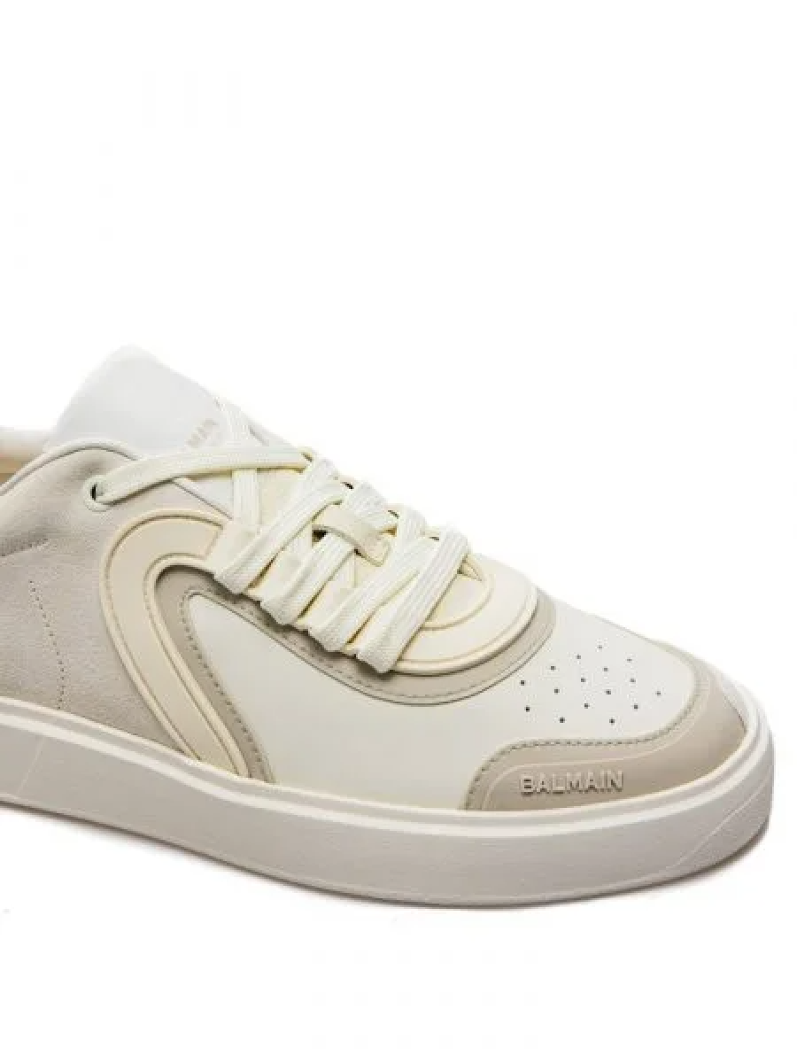 Кроссовки Balmain B-skate Low Top Белые
