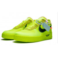 Off-White - Кроссовки Off-white X Nike Air Force 1 Low Салатовые