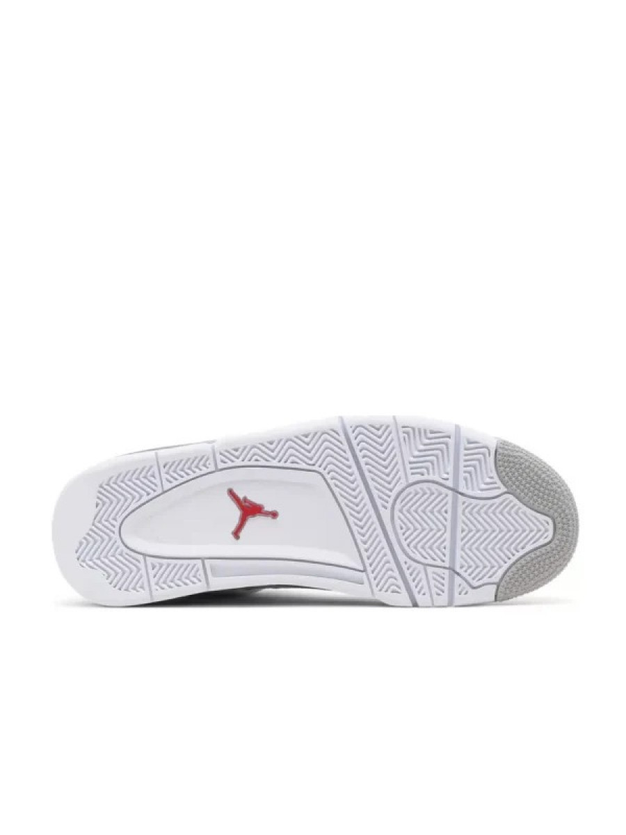 Кроссовки Nike Jordan 4 Retro White Oreo Белые