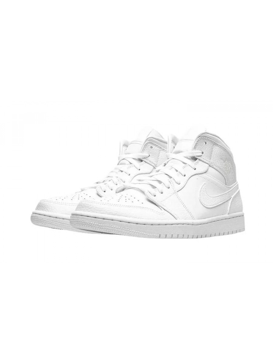 Кроссовки Nike Jordan 1 Mid Белые Nike