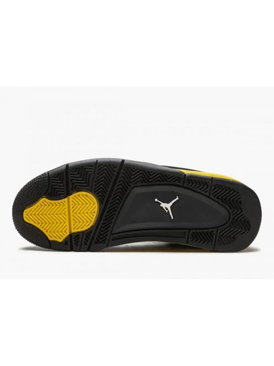 Кроссовки Nike Air Jordan 4 Retro Thunder Черные