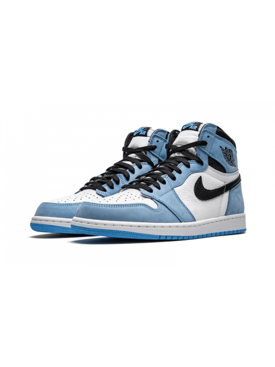 Кроссовки Nike Air Jordan 1 Retro High Голубые Nike