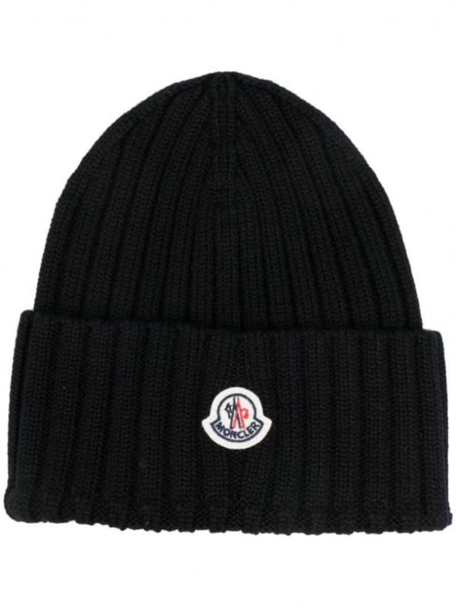 Шапка Moncler Черная