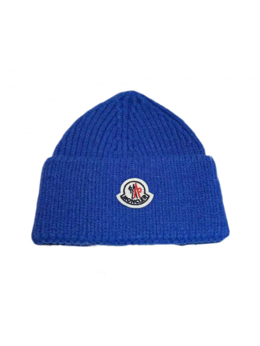Шапка Moncler Синяя