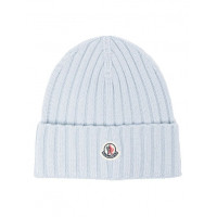 Moncler - Шапка Moncler Голубая