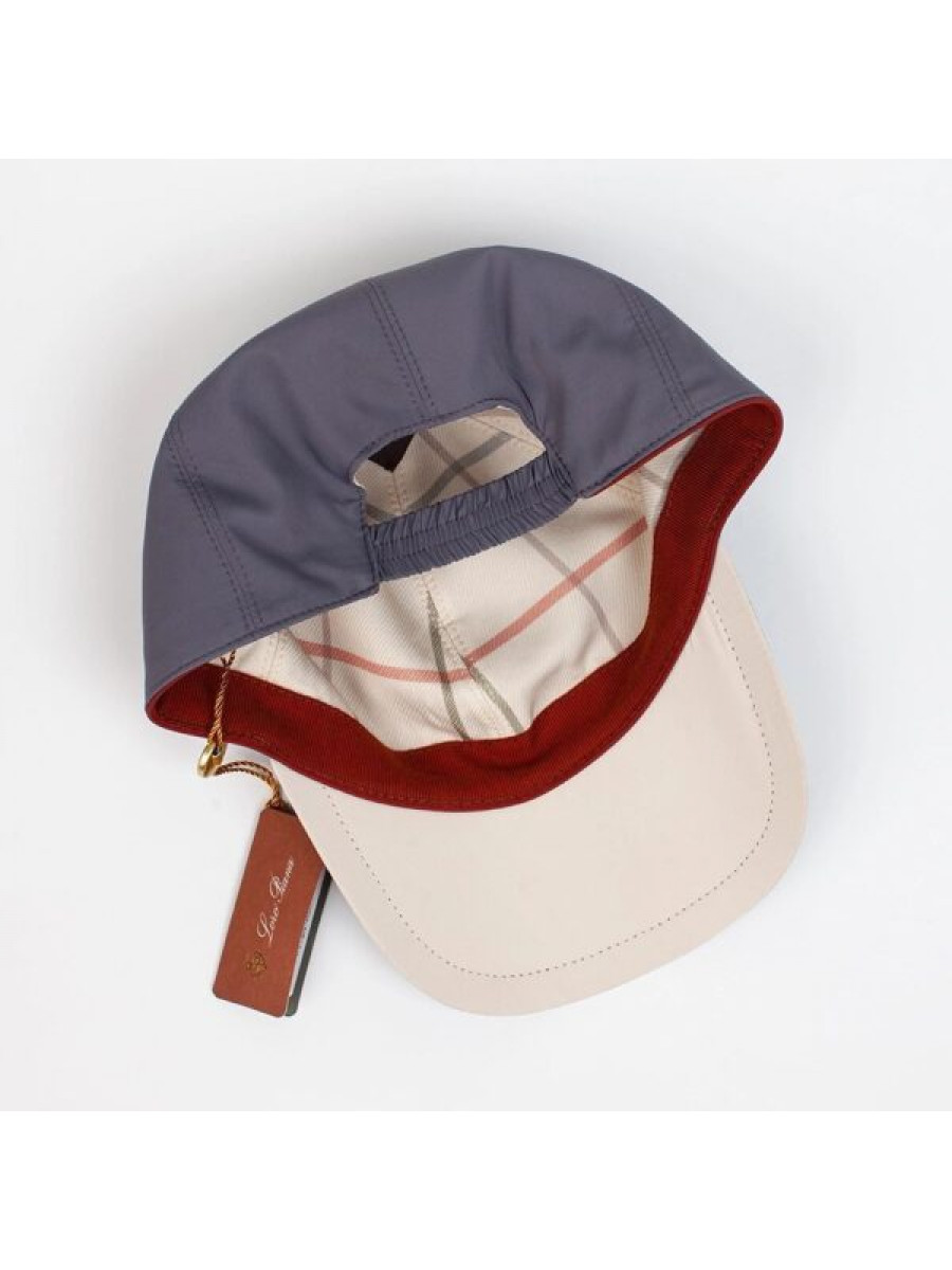 Бейсболка Loro Piana Серая