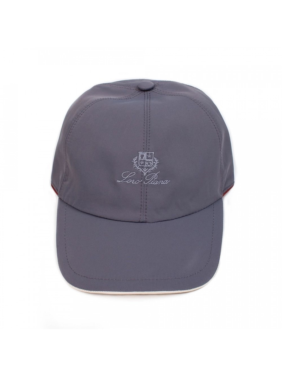 Бейсболка Loro Piana Серая Loro Piana