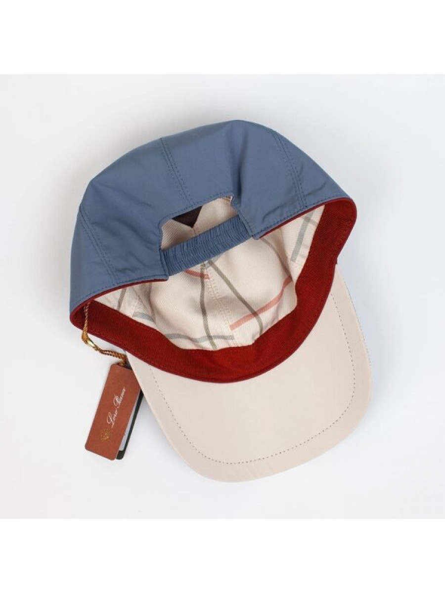 Бейсболка Loro Piana Голубая