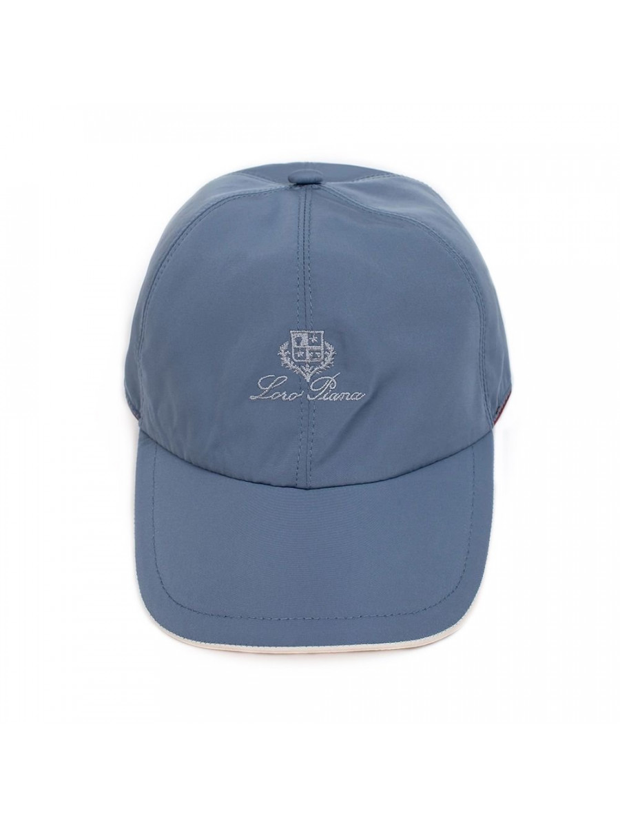Бейсболка Loro Piana Голубая Loro Piana