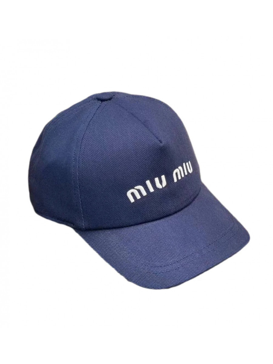 Бейсболка Miu Miu Синяя