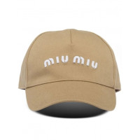 Miu Miu - Бейсболка Miu Miu Коричневая
