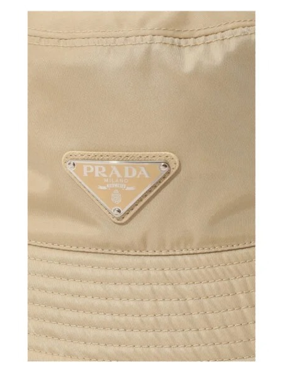 Панама Prada Re-nylon Бежевая