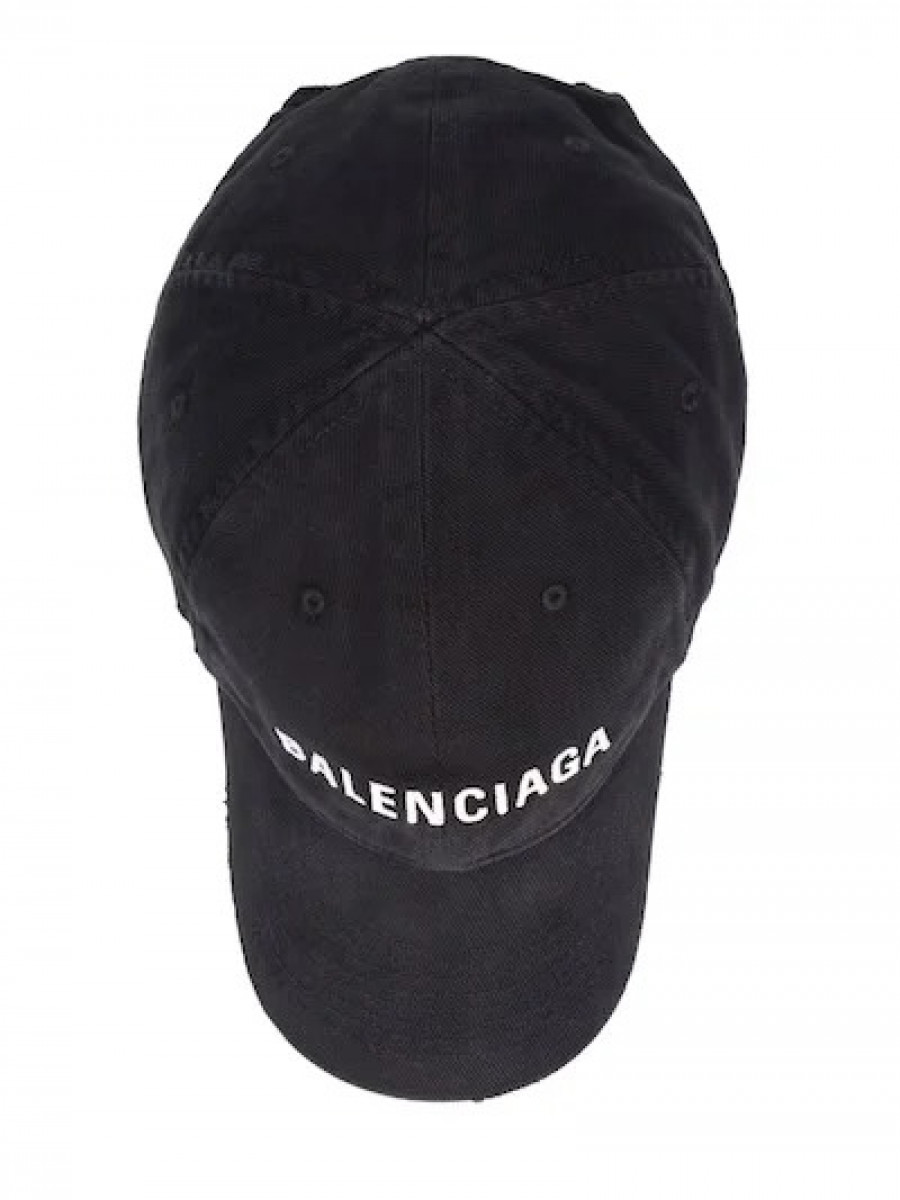 Бейсболка Balenciaga V Черная