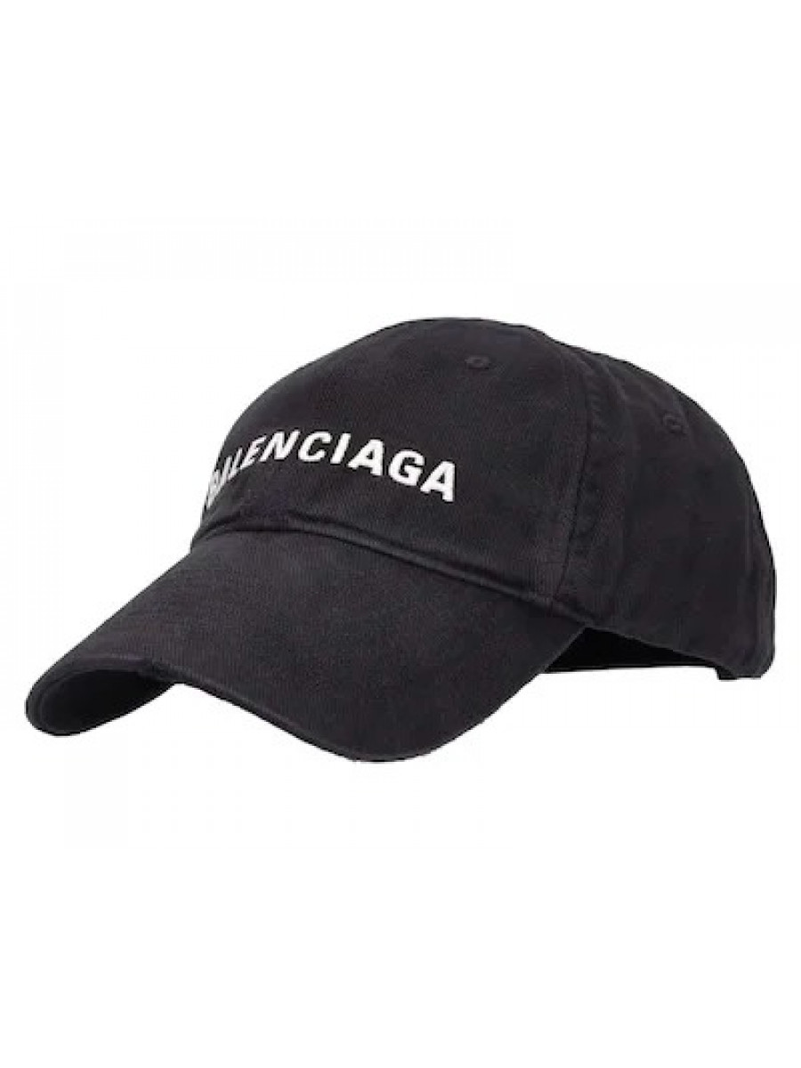 Бейсболка Balenciaga V Черная Balenciaga