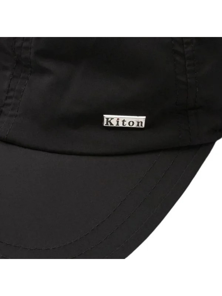 Бейсболка Kiton Черная