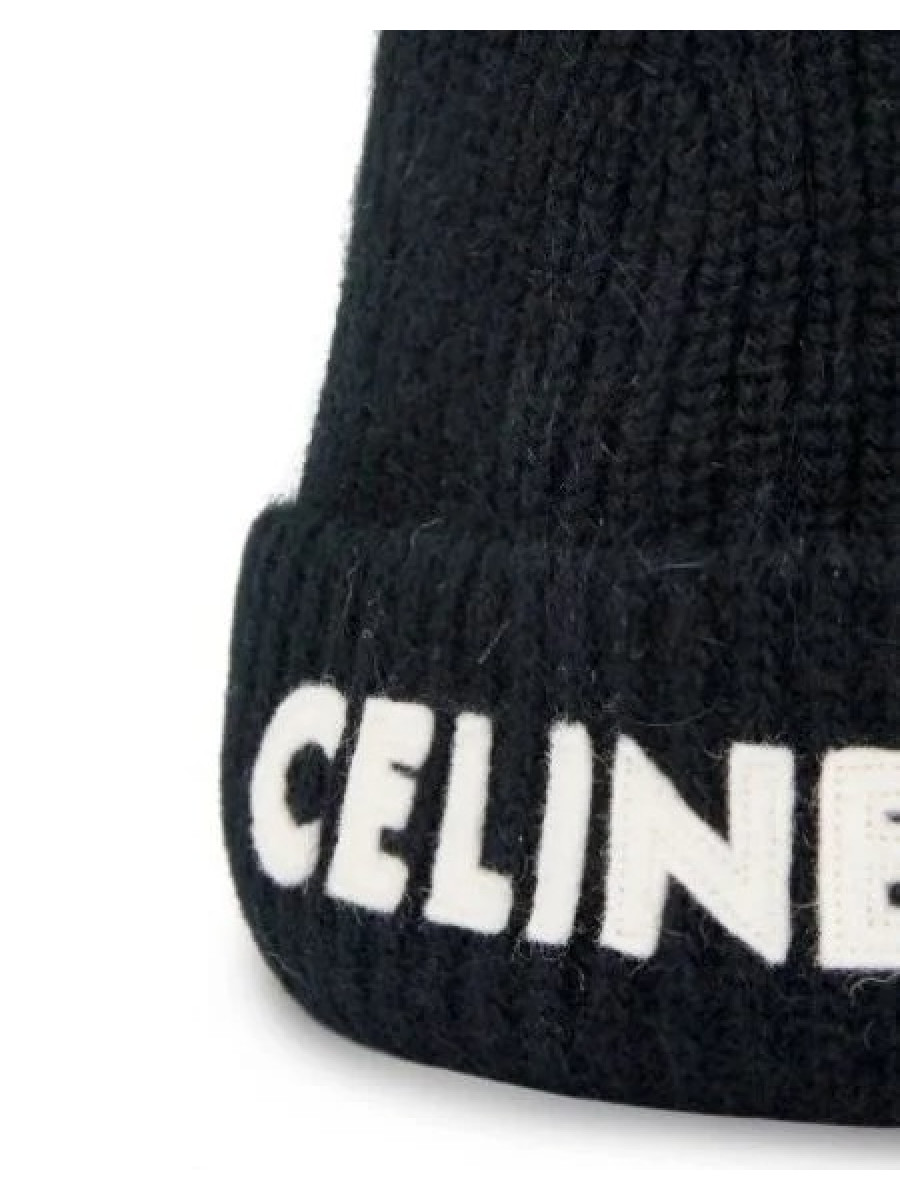 Шапка Celine Черная