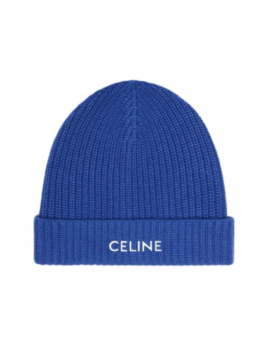 Шапка Celine Синяя