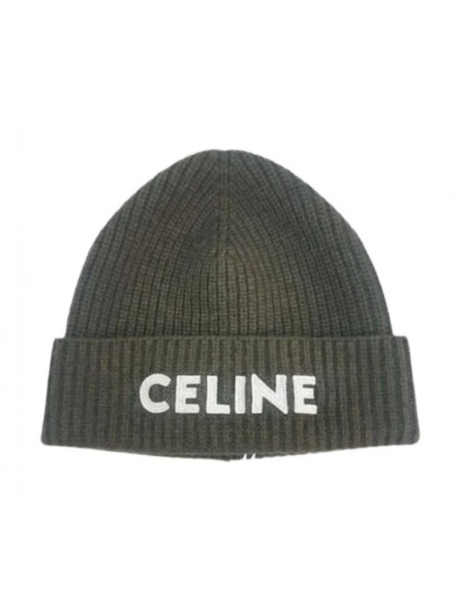 Шапка Celine Зеленая Celine