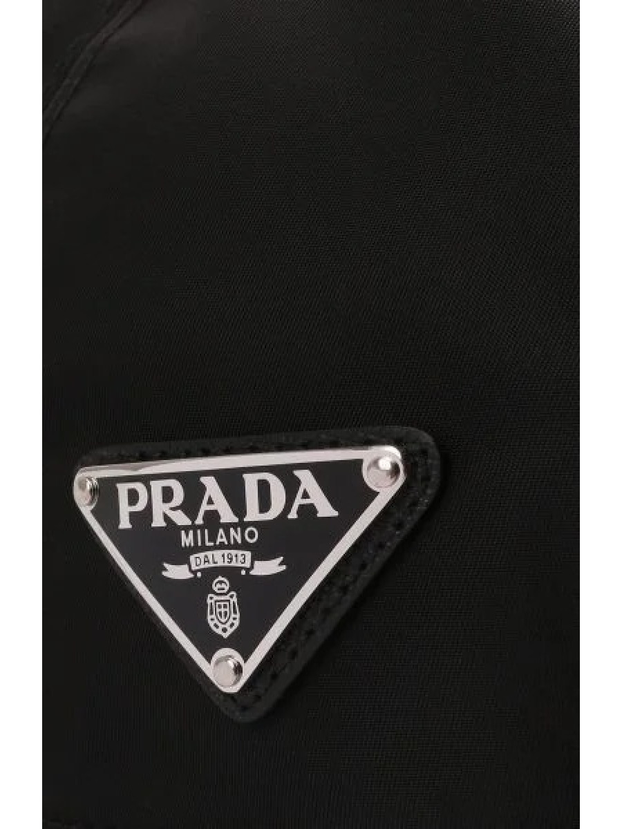 Бейсболка Prada Re-nylon. Черная