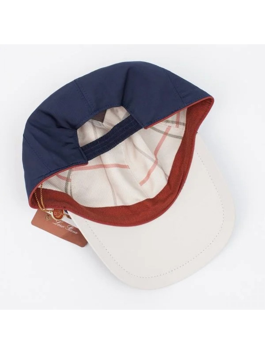 Бейсболка Loro Piana Синяя