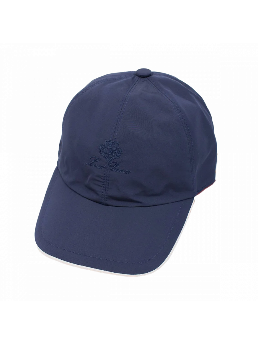 Бейсболка Loro Piana Синяя Loro Piana