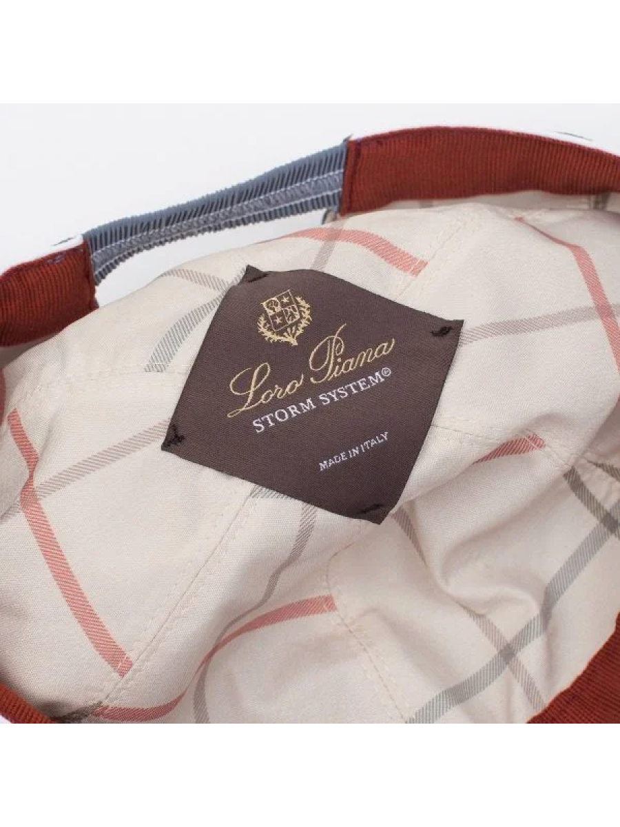 Бейсболка Loro Piana Голубая