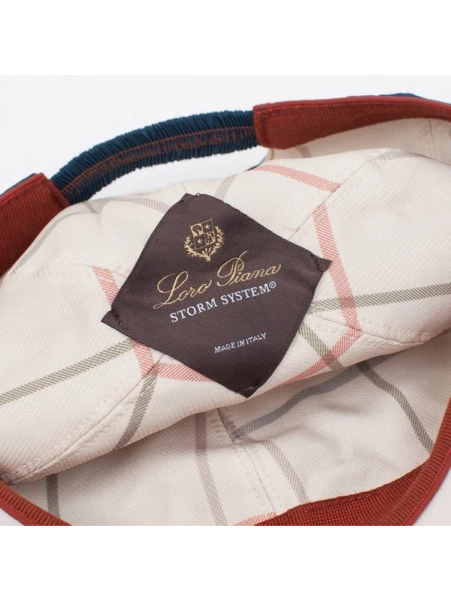 Бейсболка Loro Piana Бирюзовая