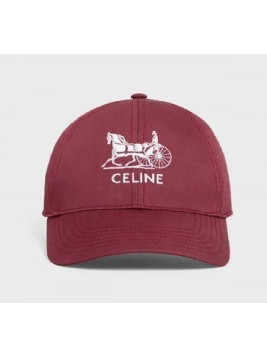 Бейсболка Celine Красная