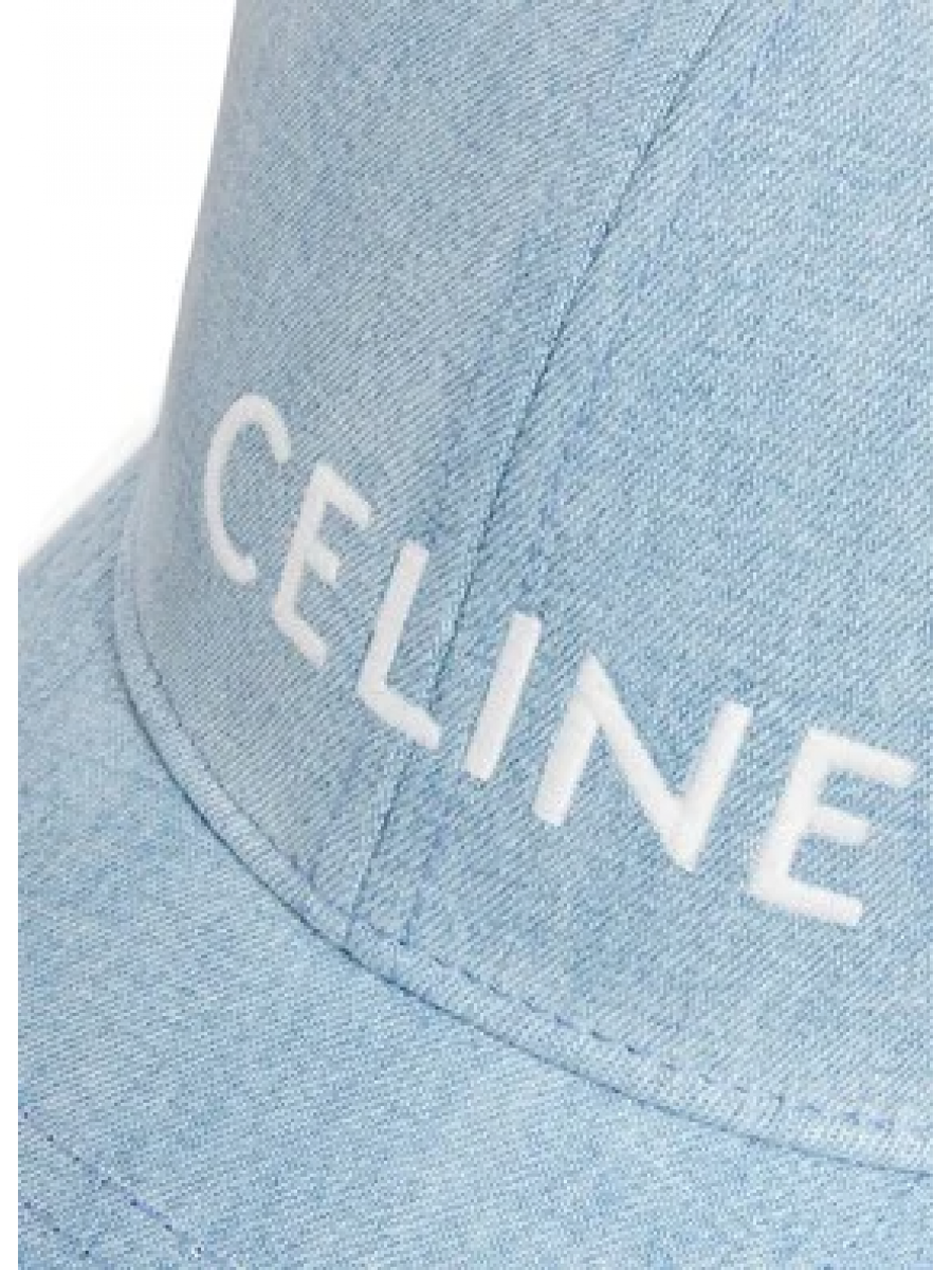 Бейсболка Celine Голубая