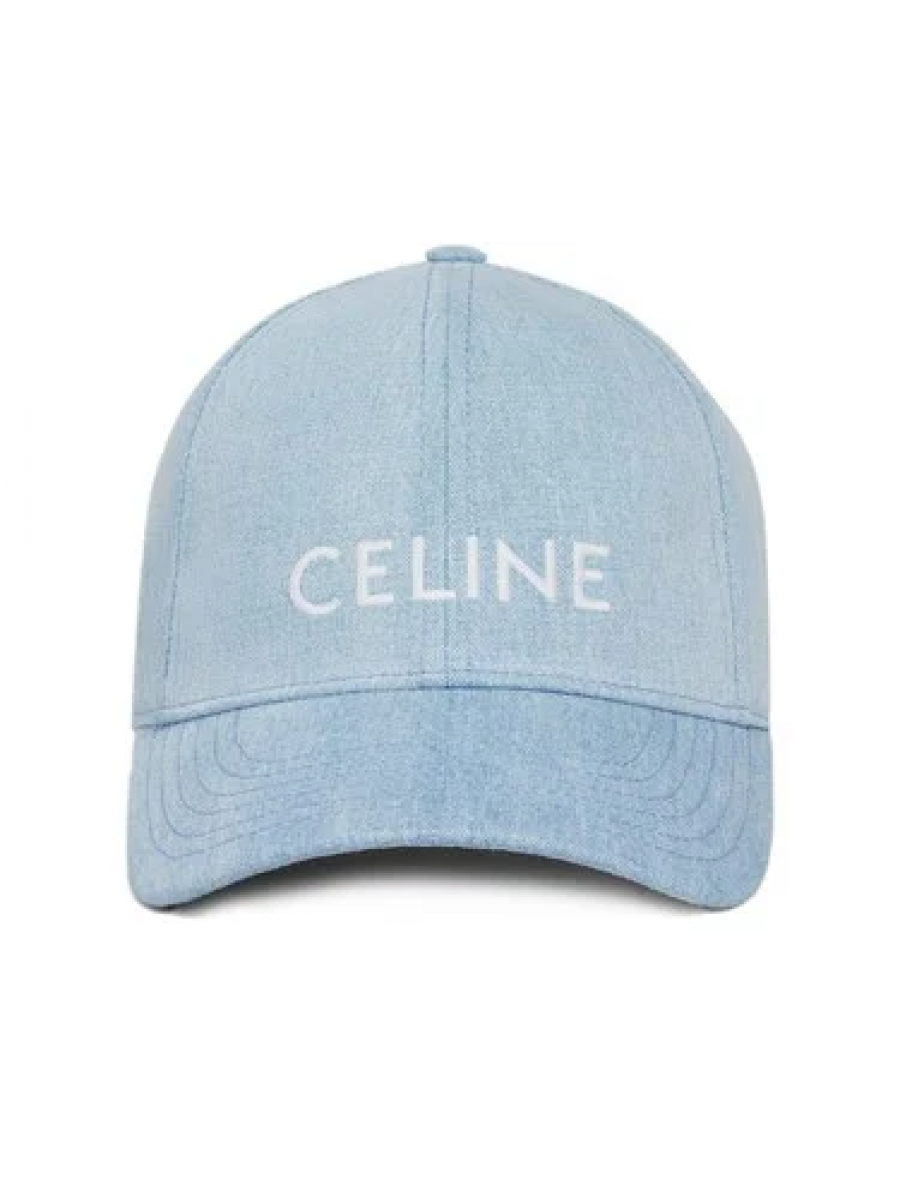 Бейсболка Celine Голубая