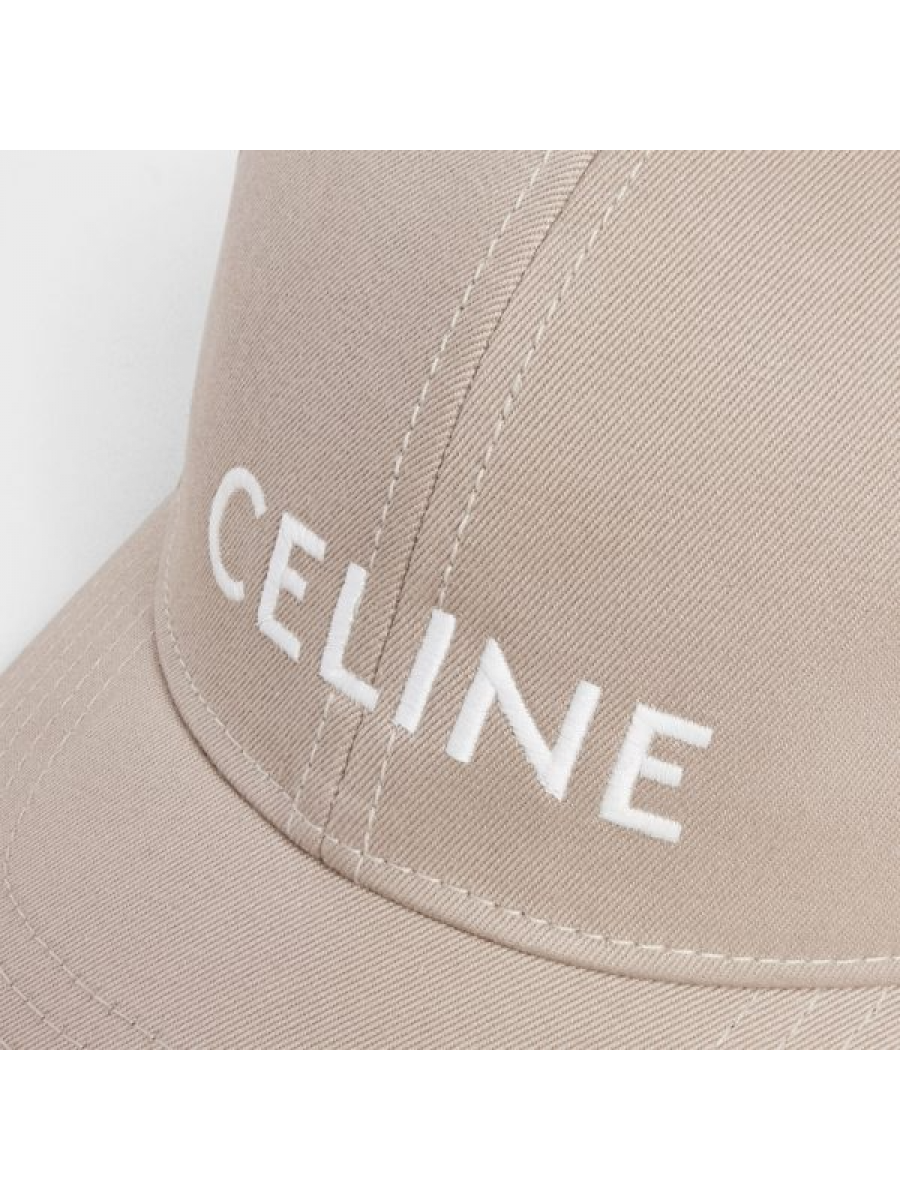 Бейсболка Celine Бежевая