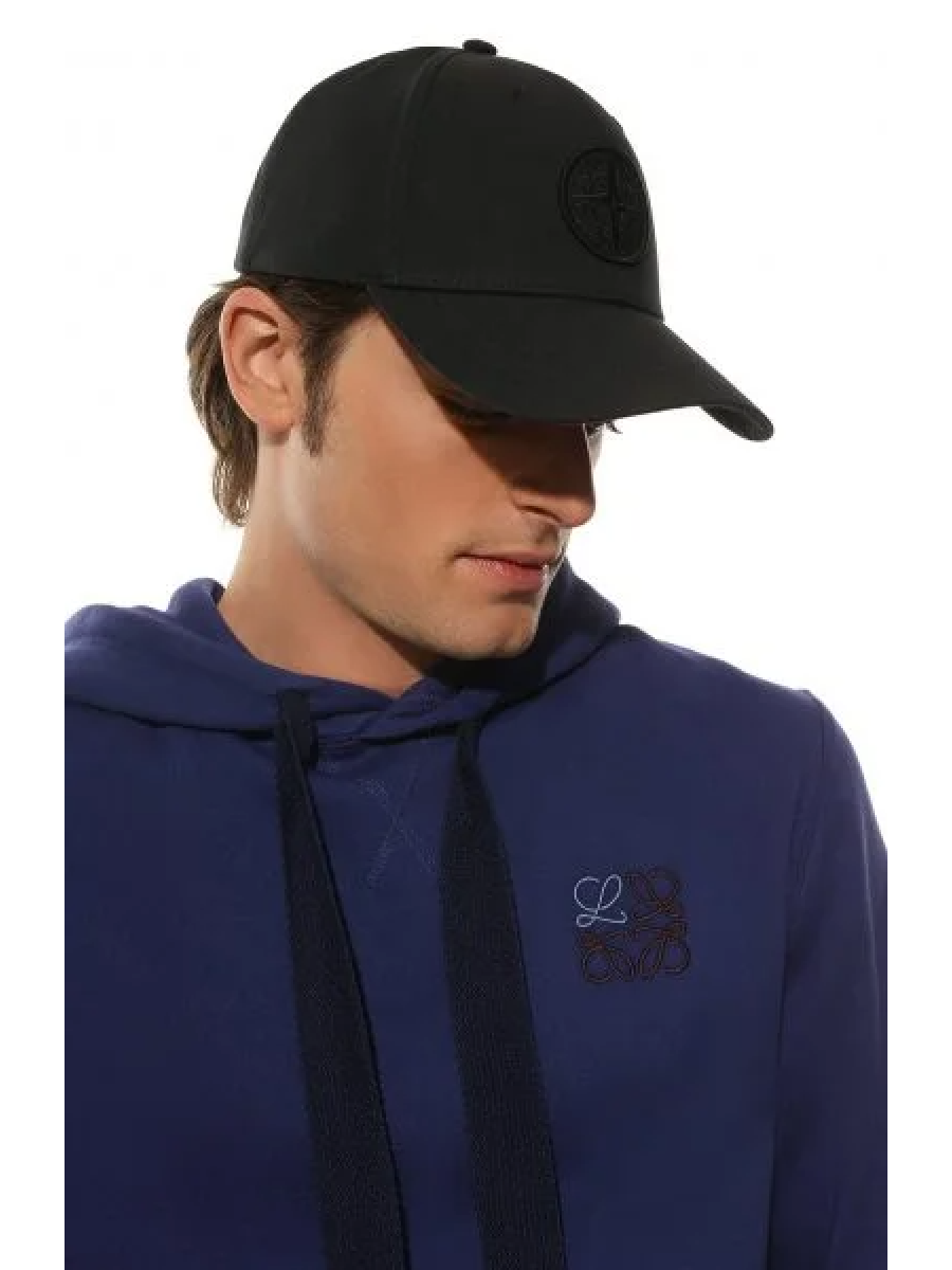 Бейсболка Stone Island Черная