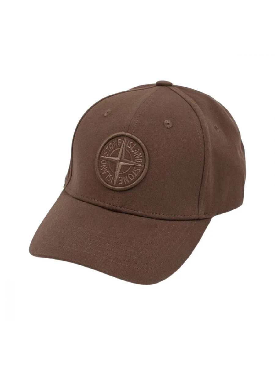 Бейсболка Stone Island Коричневая Stone Island