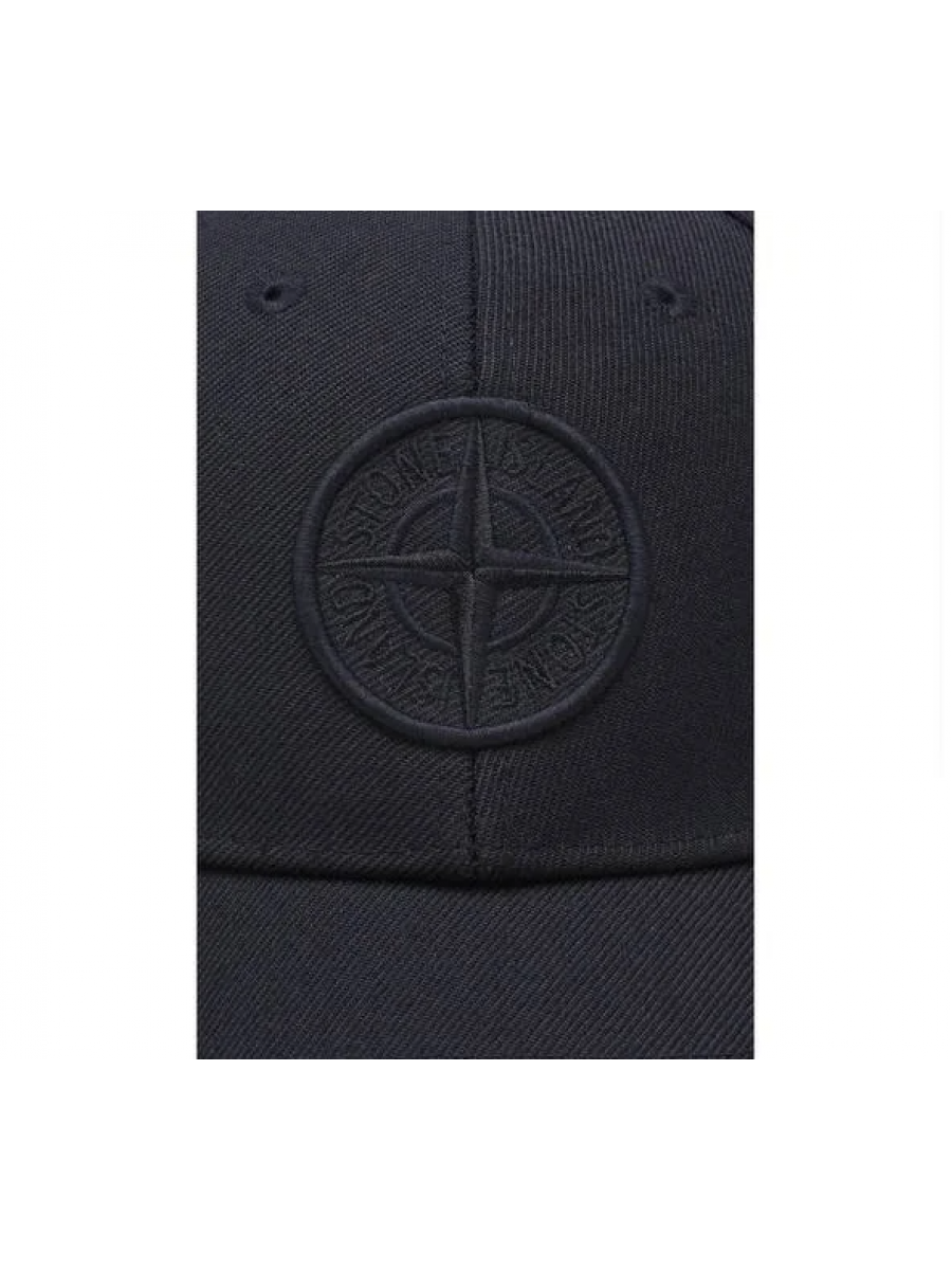 Бейсболка Stone Island Темно-синяя