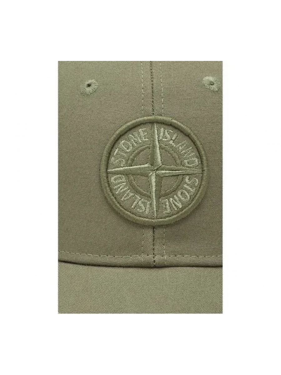 Бейсболка Stone Island Зеленая