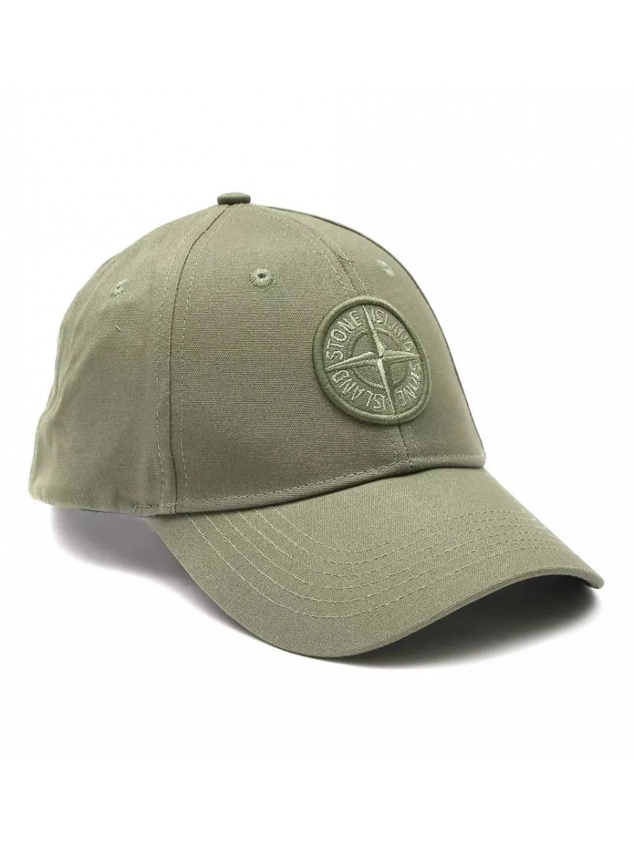 Бейсболка Stone Island Зеленая Stone Island
