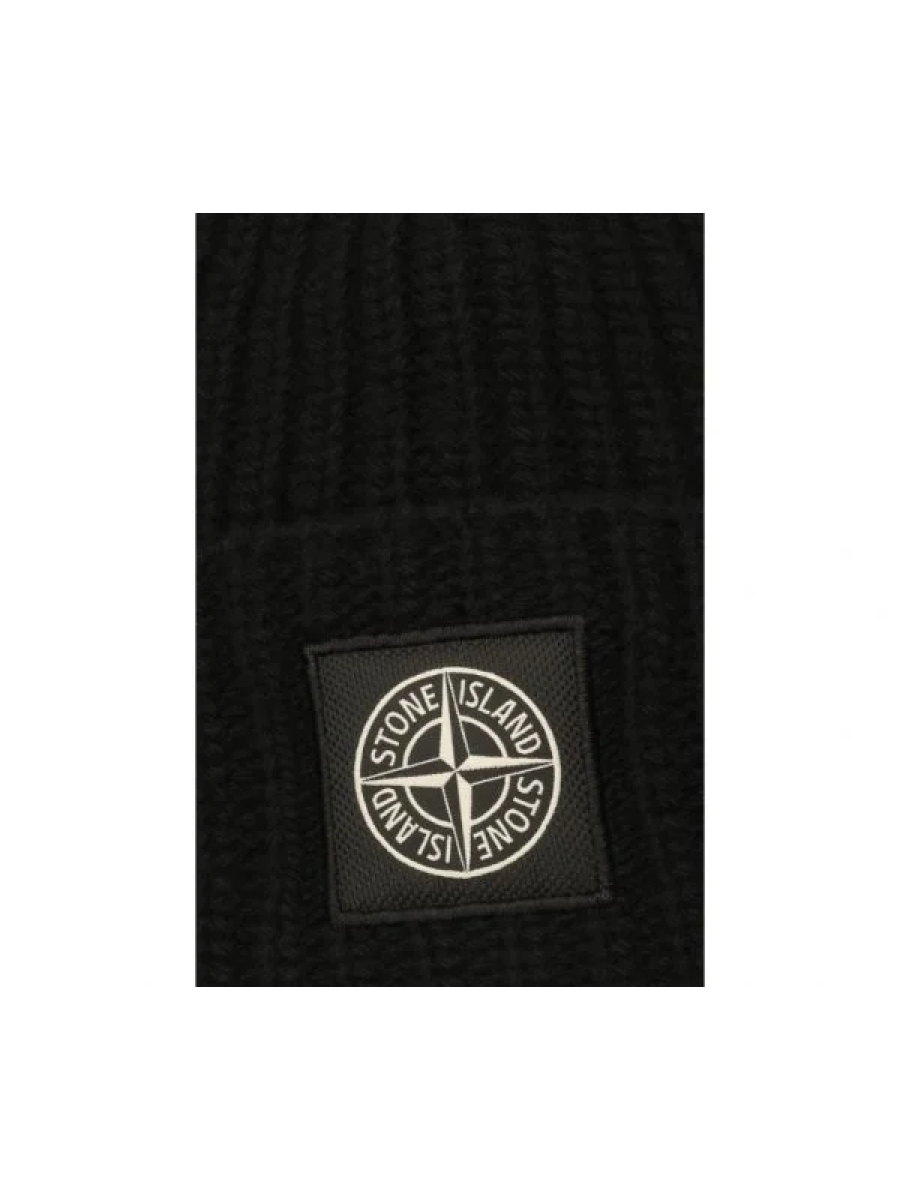 Шапка Stone Island Черная