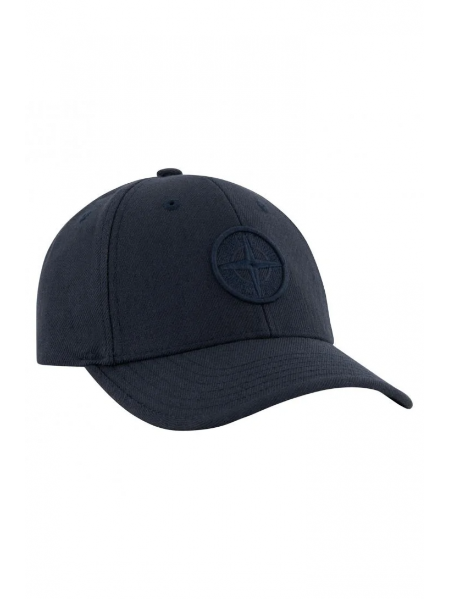 Бейсболка Stone Island Черная Stone Island